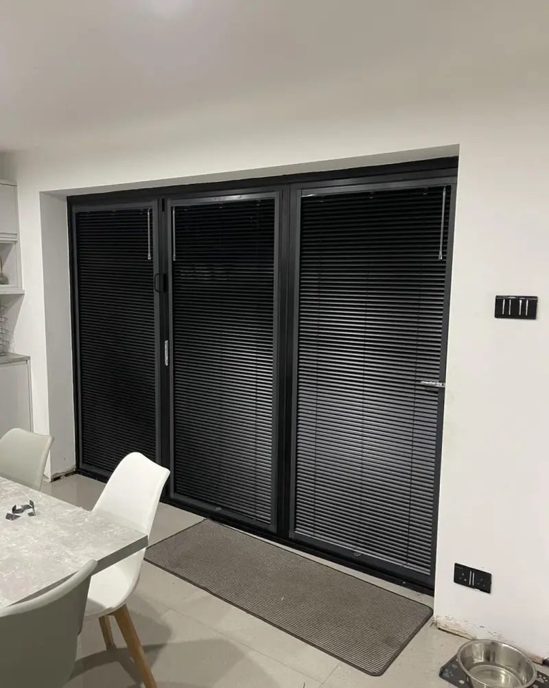 Bifold Door Blinds Made To Measure | Newport, Cardiff, Bristol, Gwent, South Wales